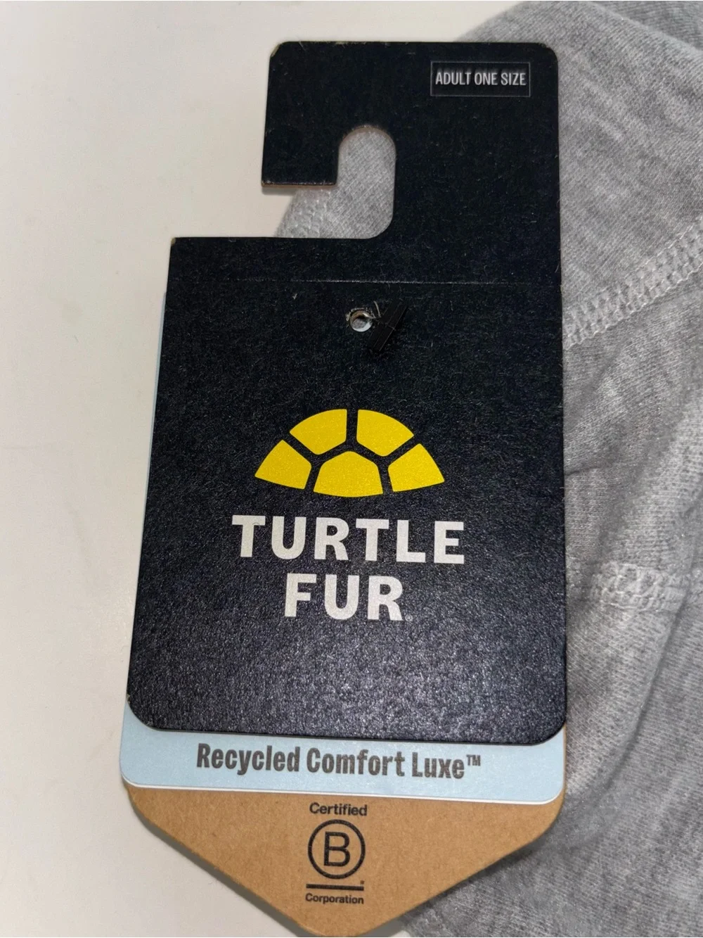 Turtle Fur Comfort Lux Quantum Balaclava Breathable Gray  New with Tag Adult One